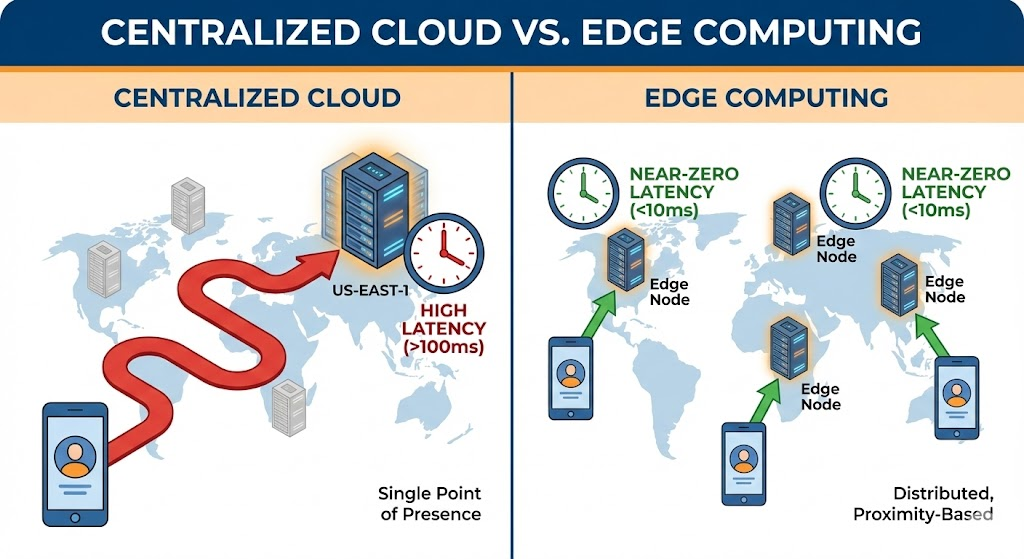 Centralized Computing vs Edge Computing